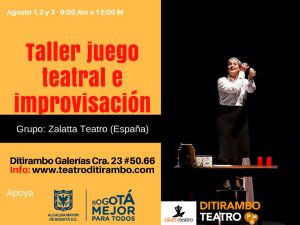 Taller juego teatral e improvisación